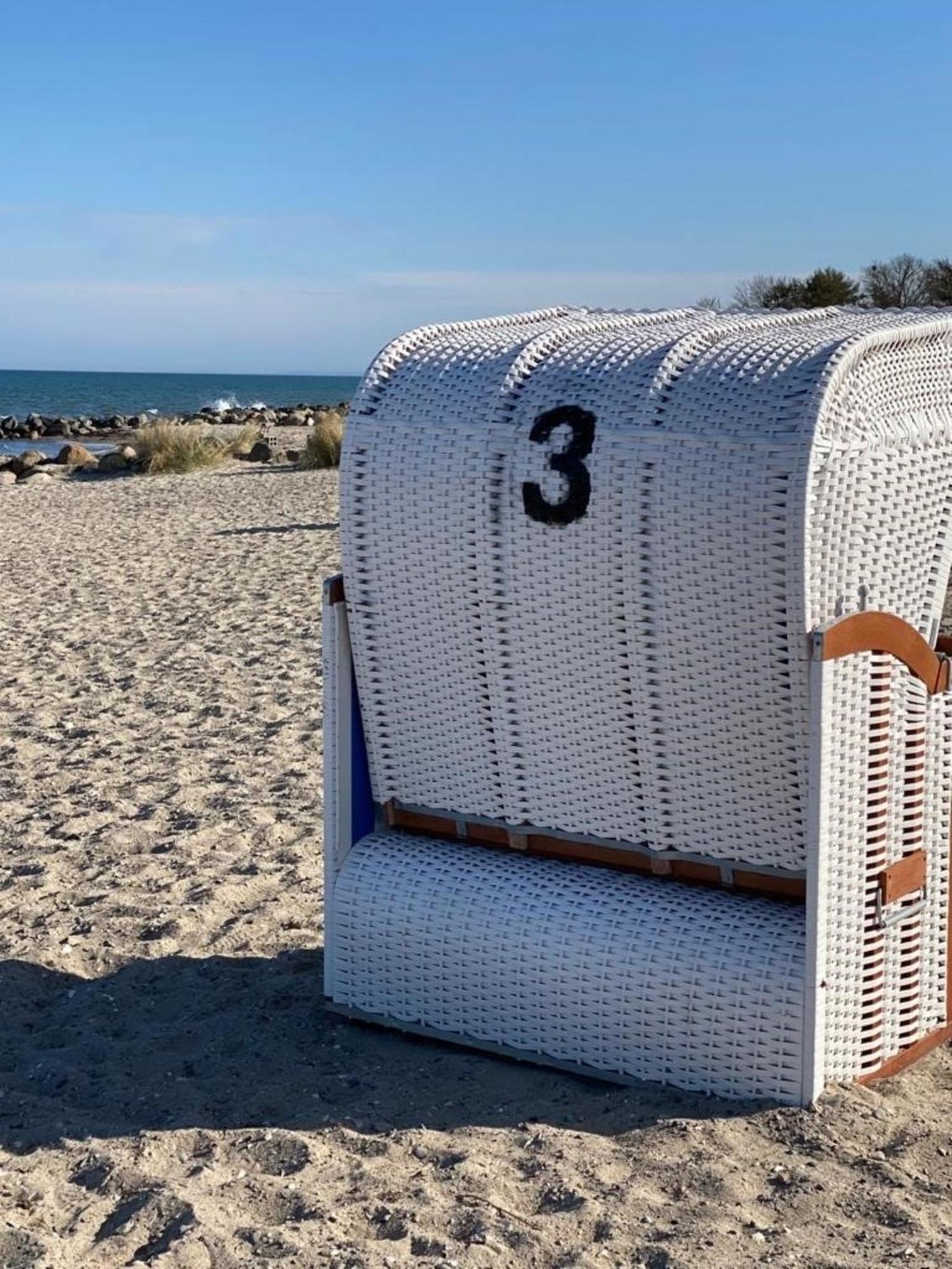 Ferien Am Strand, Urlaub An Der Ostsee Ferienwohnung Am Strand In Der Naehe Der Schlei, Umgebung Von Kappeln U Damp Brodersby-Goltoft Zewnętrze zdjęcie